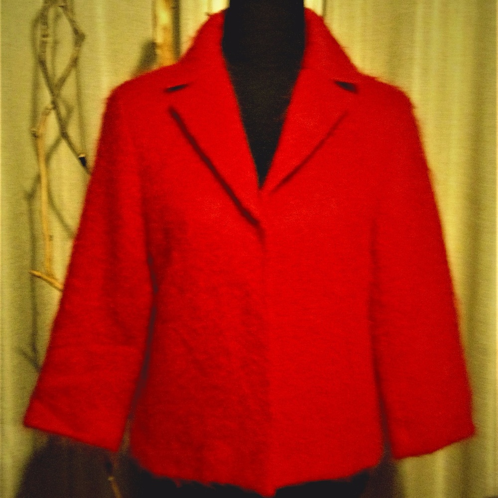 Made in the USA Parameter Rina Rossi Mohair Blazer